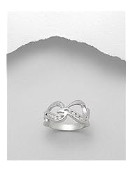 CZ Ring In 92.5 Sterling Silver