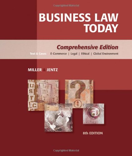 Business Law Today: Comprehensive