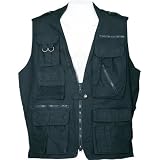 Humvee Safari Vest Black XXLarge at Hummer