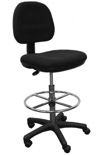 Ergonomic Multi Function Drafting Stool with Adjustable Foot Ring [KC9610KG-GG]