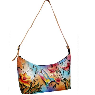 Anuschka 450 FLJ Hobo,Flying Jewels,One Size