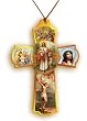 Good Shepherd Necklace with Cord, 2 x 1.5" - MADE IN ITALY