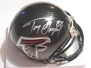 Tony Gonzalez Signed Autographed Atlanta Falcons Mini Helmet Authentic Certified Coa