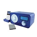 Eton - Sound 100 - Poste Radio Design AM/FM avec RDS - Station d'Accueil pour iPod - T�l�commande - Bleu