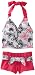 Penelope Mack Baby-girls Infant Two Piece Madam Butterfly Swimsuit, Pink, 24 Months