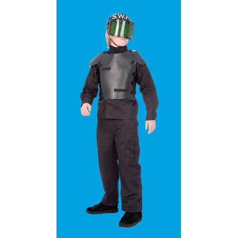 SWAT Child Halloween Costume Medium 8-10