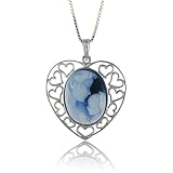 Sterling Silver Mother Holding Baby Cameo Pendant with Chain