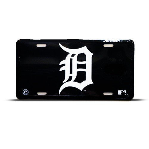 Detroit Tigers Mlb Mlb Metal Sport License Plate Wall Sign Tag