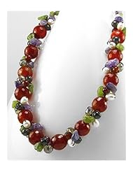 Coconut Wood Agate Necklace