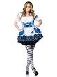 Sexy Alice Costume Mushroom Wonderland Plus Size Movie Costume Storybook Fairytale