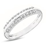 1/4 Carat T.W. Round Cut Diamond Ladies' Wedding Ring 14K White Gold Wedding Ring - Free Gift Box - 1/4 Carat T.W. Round Cut Diamond Ladies' Wedding Ring 14K White Gold Wedding Ring - Free Gift Box -