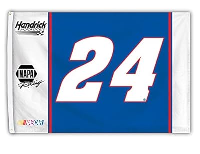 Chase Elliott #24 2016 3x5 DRIVER NUMBER Flag w/grommets Outdoor Banner Nascar Racing