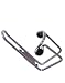 Wave Delta Alloy Bottle Cages - Silver