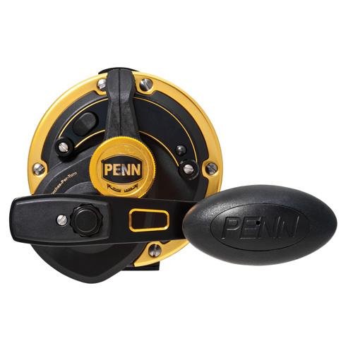 Penn Left Hand Retrieve Squall Lever Drag Conventional Baitcast Reel 50