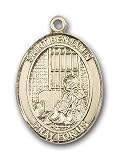 14kt Gold St. Benjamin Medal