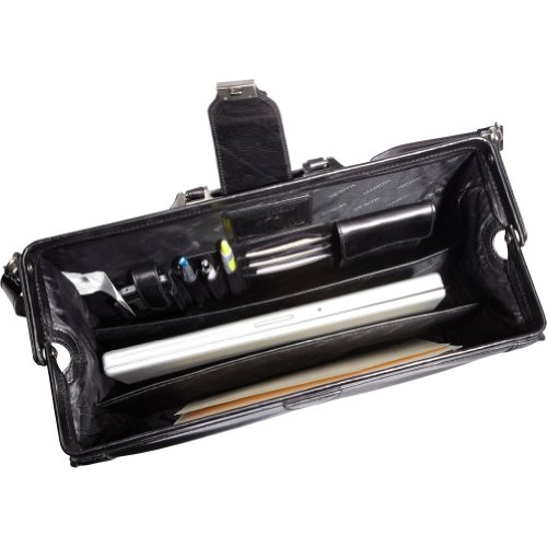 Mancini Leather Goods Luxurious Italian Leather 17″ Laptop Briefcase