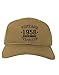 TooLoud 60th Birthday Vintage Birth Year 1958 Adult Baseball Cap Hat - Khaki