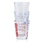 Dezine Mini-Measuring Glasses, Ounce Size, Set of 3