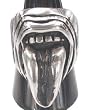 Big Tongue Mouth Pewter Ring