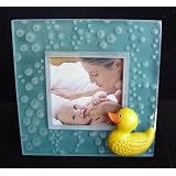 Rubber Ducky Glass PICTURE FRAME 3.5 x 3.5 by