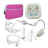 Skque USB+Home Wall + Car Charger+Pouch+in-ear for Noble nook