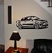 Wall MURAL Vinyl Sticker Car VOLKSWAGEN JETTA TDI 017