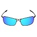 Revant Replacement Lenses Compatible With Oakley Crosshair 2.0, Polarized, Ice Blue MirrorShield