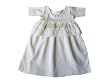 Toni Tierney Yellow Short Sleeve Dress with Linen Apron