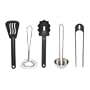 Girls, 5-piece Kitchen Utensil Set, Pretend Play, Stainless Steel and Other Durable Material Toy