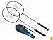 DHS 209 Iron-Steel Shaft Badminton Rackets (Price/Set) , Double Happiness (DHS)