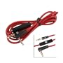 Apollo23 - 3.5mm remplacement Mic Audio Control C�ble pour casque Beats Solo, Rouge