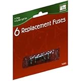 NOMA/INLITEN-IMPORT 1267-88 3-Amp Light Replacement Fuse, 6-Pack