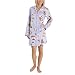 Nick & Nora® Sleepshirt - Lavender Playful Puppies