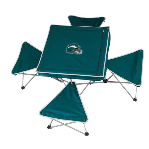 North Pole Philadelphia Eagles Folding Table and Stool