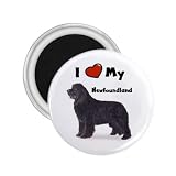 I Love My Newfoundland Refrigerator Magnet