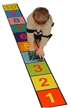Number Line 1-10 Playmat- fun for children to step on while learning their numbers!