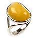 Butterscotch Amber and Sterling Silver Ring, Sizes 5,6,7,8,9,10 Butterscotch Amber and Sterling Silver Ring, Sizes 5,6,7,8,9,10