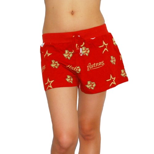 Womens Sideline MLB Houston Astros Athletic Sleep Short Pajama Pant / Boxer Short (Size: S)