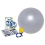 Stamina 65cm Crystal Edge Exercise Ball with Workout DVD