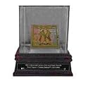 MLB Game Used 2008 Yankee Stadium Bench Piece In Glass Case