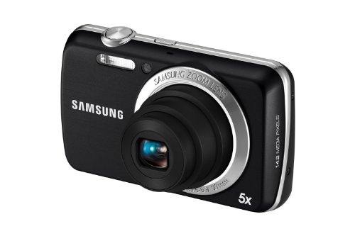 Samsung PL20 Digital Camera -Black (14.2MP, 5x Optical Zoom, 2.7-inch LCD)