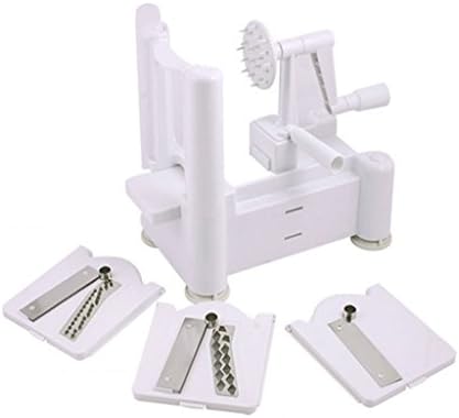 Leged 3-blade Spiralizer: Vegetable Spiral Slicer, Best Veggie Pasta Spaghetti Maker for Low Carb/paleo/gluten-free Meals