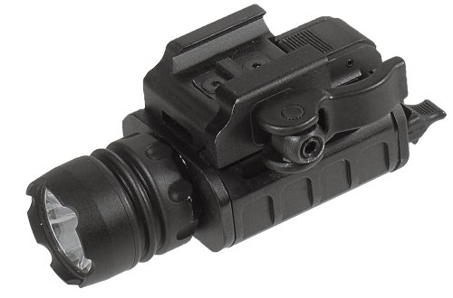  UTG Tactical Pistol Flashlight with 23mm CREE LED IRB and Lever Lock Integral QD Mount 