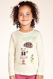 Pure Cotton Long Sleeve Bear T shirt