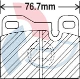 Beck Arnley  088-0928D  Axxis Deluxe Brake Pads