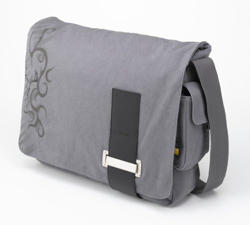 Case Logic - SNM15FG - Sac besace format horizontale pour 15,4 - Toile Gris