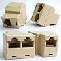RJ45 Cat 5 LAN Ethernet Splitter Connector Adapter by Yooyel