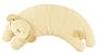Angel Dear Curved Pillow, Light Brown Puppy