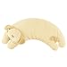 Angel Dear Curved Pillow, Light Brown Puppy