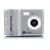 Praktica DPix 5200 Digitalkamera (5 Megapixel, 8-fach digitaler Zoom, 6,4 cm (2,5 Zoll) Display) silber inkl. Tasche